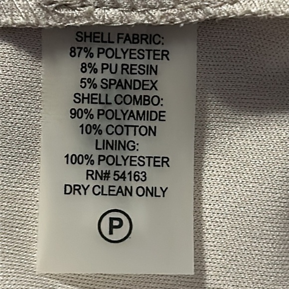 Calvin Klein Lace & Faux Suede Microsuede Dress Sleeveless Career Dress Size 4 - Picture 12 of 14